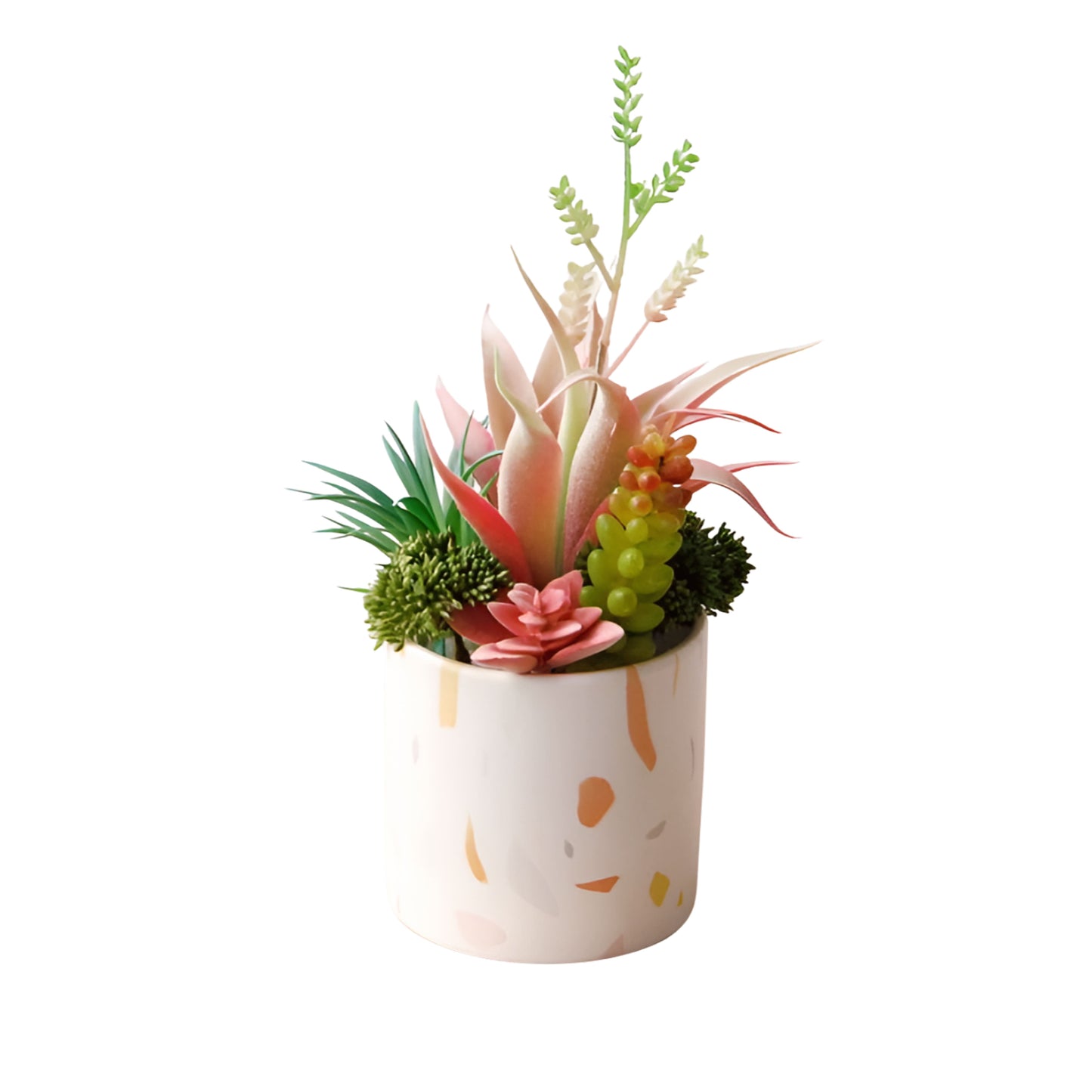 mini artificial succulents