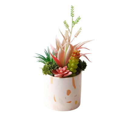 mini artificial succulents