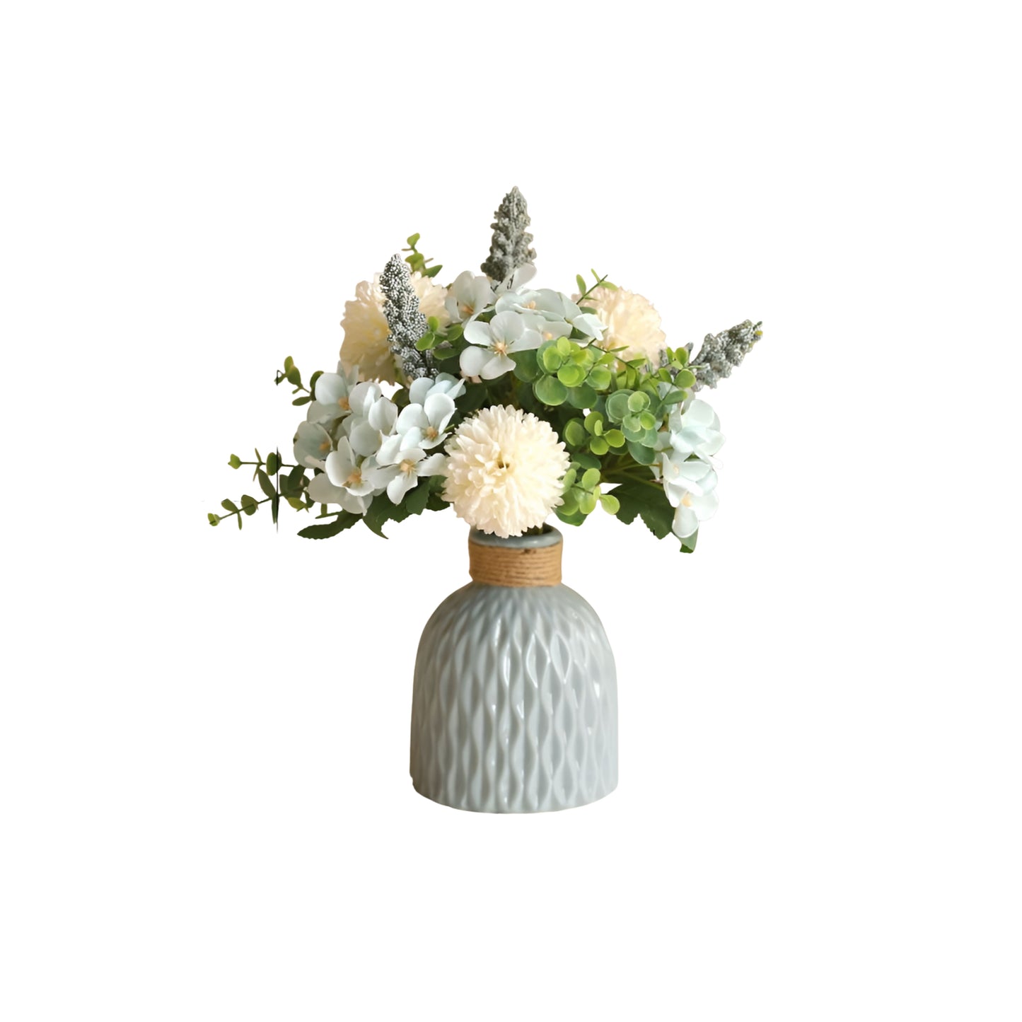 artificial flowers in vase