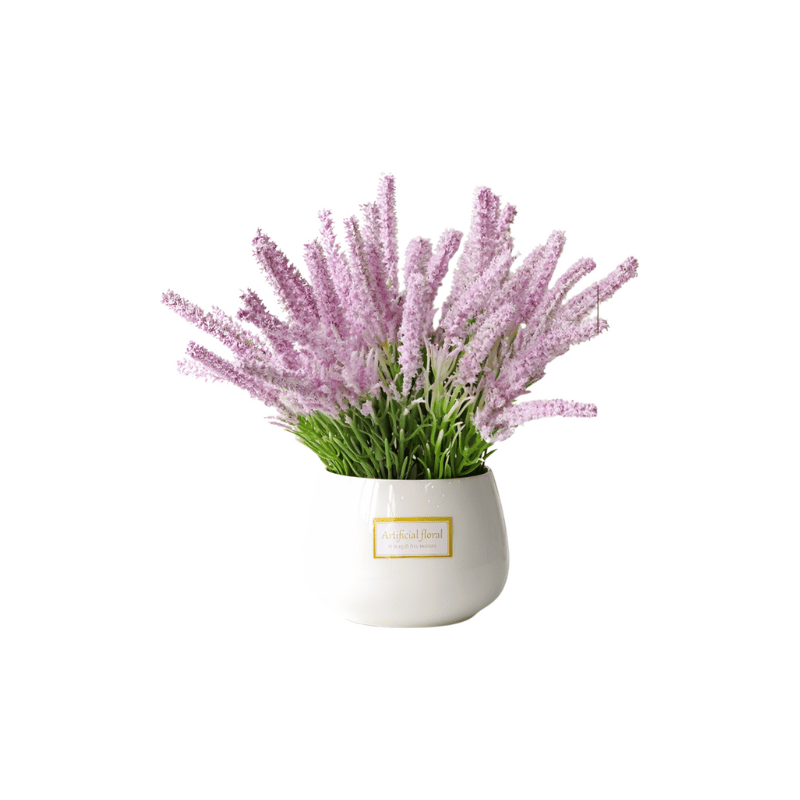 Artificial Plants Pink Lavender 