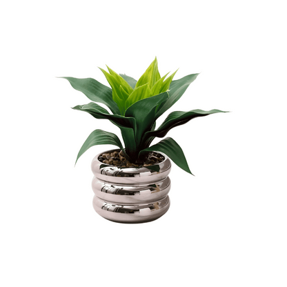 artificial plants in pots 