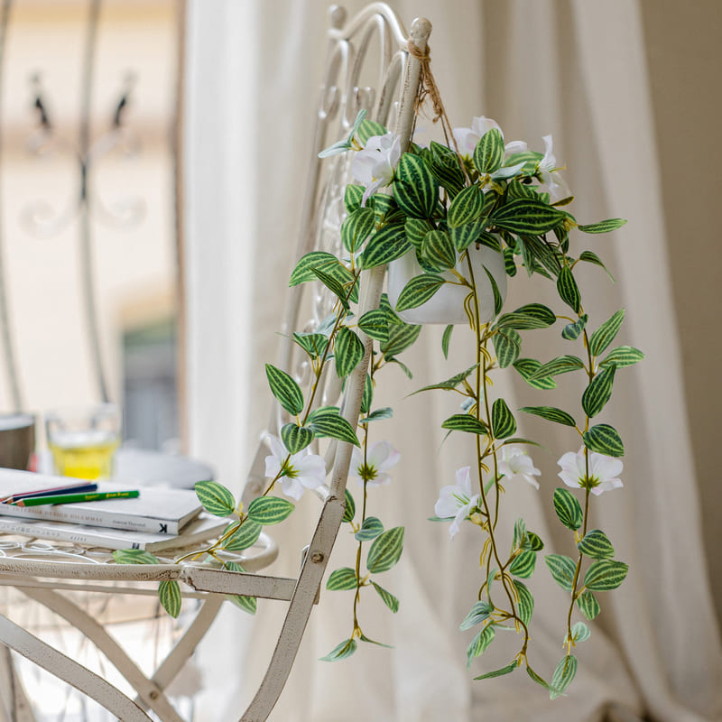 Faux Plants Hanging Flower Vine